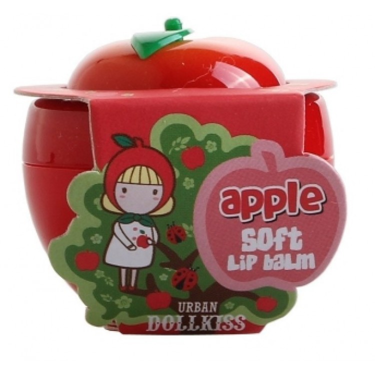 Бальзам для губ яблоко Baviphat Urban Dollkiss Apple Soft Lip Balm 6гр 8809600430505
