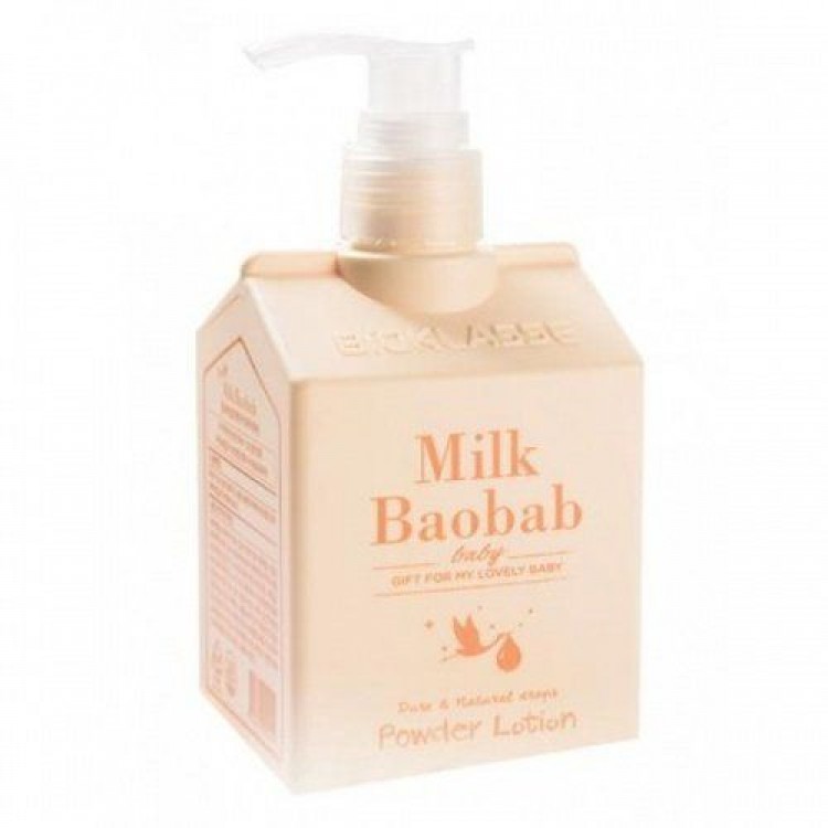 Детский лосьон для тела MilkBaobab Baby Powder Lotion 250 мл 8802667002012