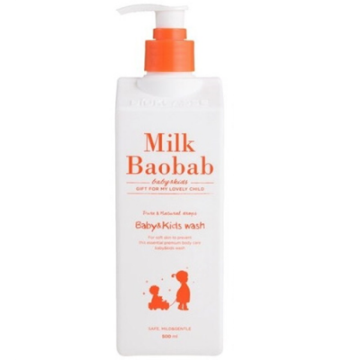 Детский гель для душа MilkBaobab Baby&Kids Wash 500мл