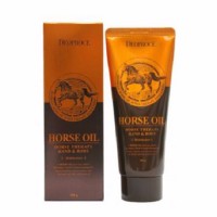 Крем для лица и тела с лошадиным жиром Deoproce Natural Skin Horse Oil Nourishing Cream 100 мл