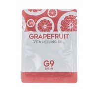 Гель для лица G9SKIN Grapefruit Vita Peeling Gel 2мл