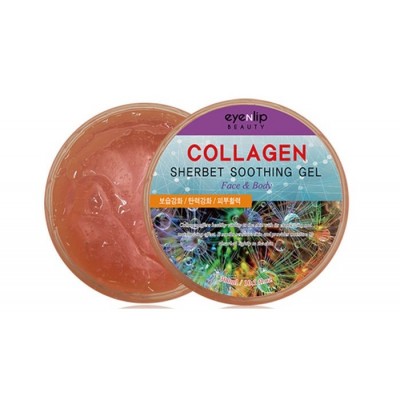 Гель для тела универсальный успокаивающий Eyenlip Collagen Sherbet Soothing Gel 300мл