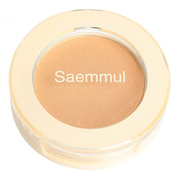 Тени для глаз и бровей The Saem Saemmul Single Shadow (Shimmer) BE06 Lonely Beige 2гр купить