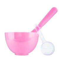 Набор для нанесения альгинатных масок Anskin Tools Beauty Set Pink (Rubber Ball SmallSpatula middleMeasuring Cup)