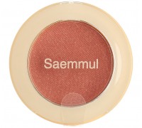 Тени для глаз и бровей The Saem Saemmul Single Shadow (Shimmer) CR04 Splash Coral 2гр
