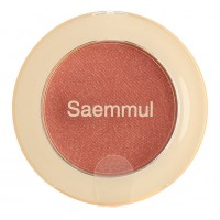 Тени для глаз и бровей The Saem Saemmul Single Shadow (Shimmer) CR04 Splash Coral 2гр