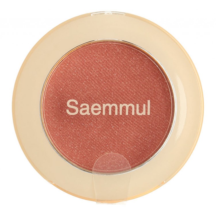 Тени для глаз и бровей The Saem Saemmul Single Shadow (Shimmer) CR04 Splash Coral 2гр купить
