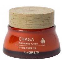 Крем для лица антивозрастной с экстрактом чаги The Saem CHAGA Anti-wrinkle Cream 60мл