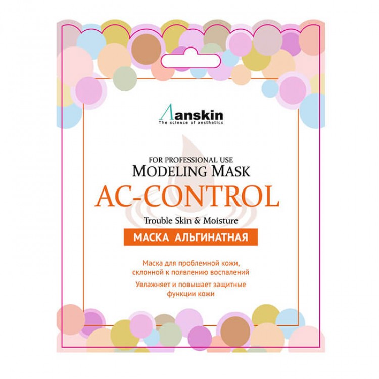 Маска альгинатная для проблемной кожи (саше) Anskin Original AC Control Modeling Mask Refill 25гр купить