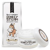 Крем для лица молочный увлажняющий Elizavecca Silky Creamy Donkey Steam Moisture Milky Cream 100 мл
