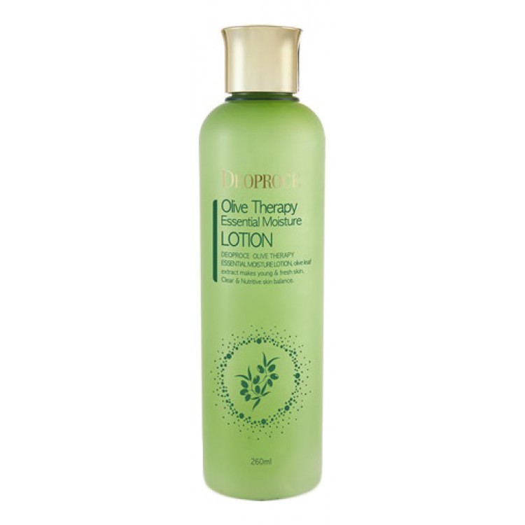 Лосьон для лица DEOPROCE OLIVE THERAPY ESSENTIAL MOISTURE LOTION 8809567926219