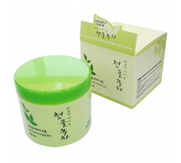 Крем для лица массажный WELCOS Green Tea Control Massage Cream 300гр