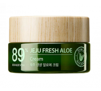 Крем для лица с алоэ The Saem Jeju Fresh Aloe Cream_I 50мл