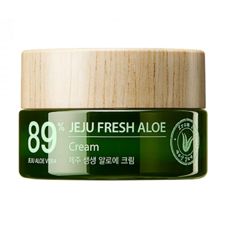 Крем для лица с алоэ The Saem Jeju Fresh Aloe Cream_I 50мл купить