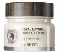 Крем для лица с лошадиным жиром The Saem Royal Natural Horse Oil Cream 80мл