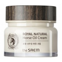 Крем для лица с лошадиным жиром The Saem Royal Natural Horse Oil Cream 80мл