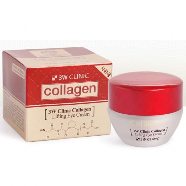 Крем для век с коллагеном 3W Clinic Collagen Lifting Eye Cream 35 мл купить