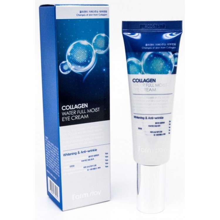 Увлажняющий крем для зоны вокруг глаз с коллагеном FARMSTAY Collagen water full moist eye cream 50 мл купить
