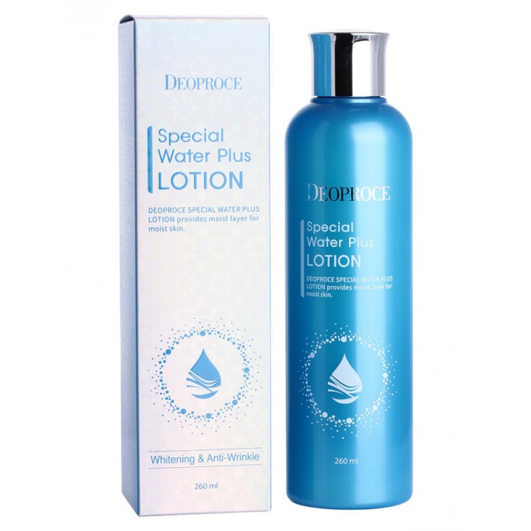 Лосьон для лица DEOPROCE SPECIAL WATER PLUS LOTION 260мл 8809567924437