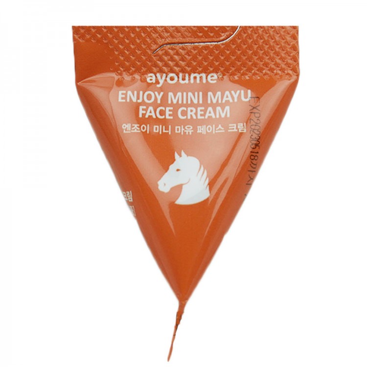 Крем для лица с лошадиным жиром Ayoume Enjoy Mini Mayu Face Cream НАБОР (set 600гр) 2000763433983