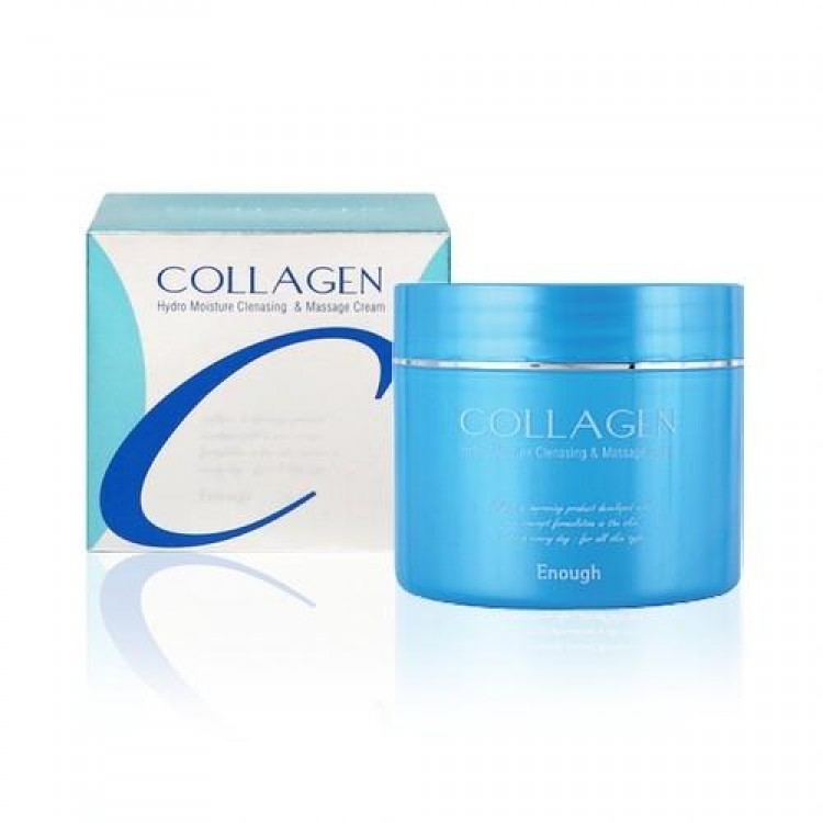 Крем массажный увлажняющий ENOUGH Collagen Hydro Moisture Cleansing & Massage Cream 300мл купить