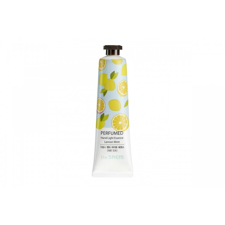Крем-эссенция для рук парфюмированный The Saem Perfumed Hand Light Essence Lemon Mint 30мл 8806164128695