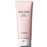 Крем-маска для вьющихся волос The Saem Silk Hair Repair Curl Cream 100мл