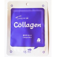 Маска тканевая с коллагеном Mijin On collagen mask pack