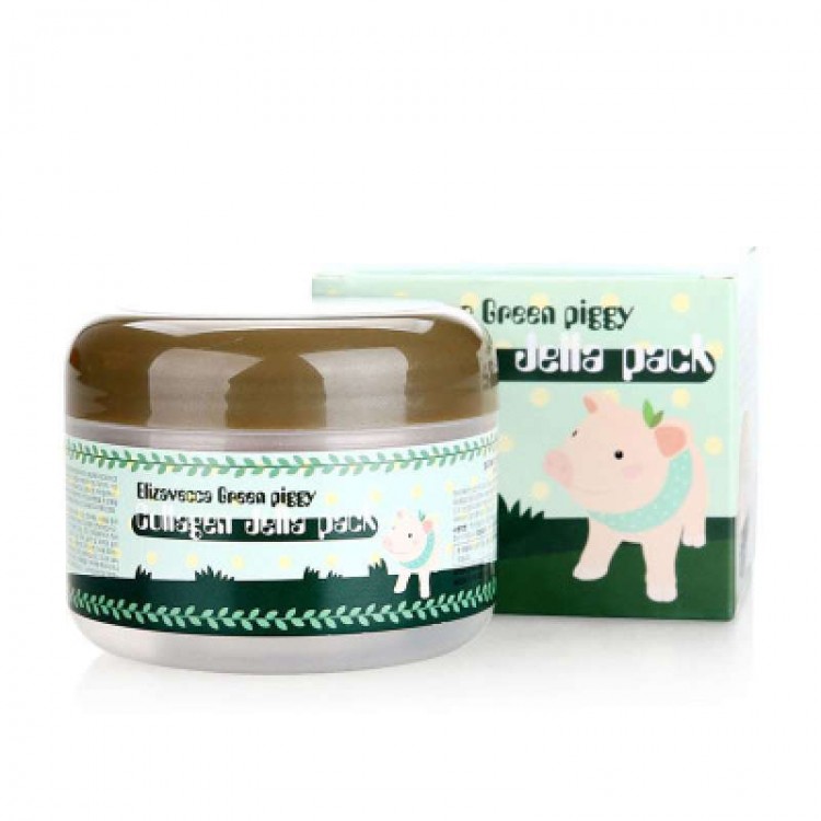 Коллагеновая маска Elizavecca Green Piggy Collagen Jella Pack 100 мл купить
