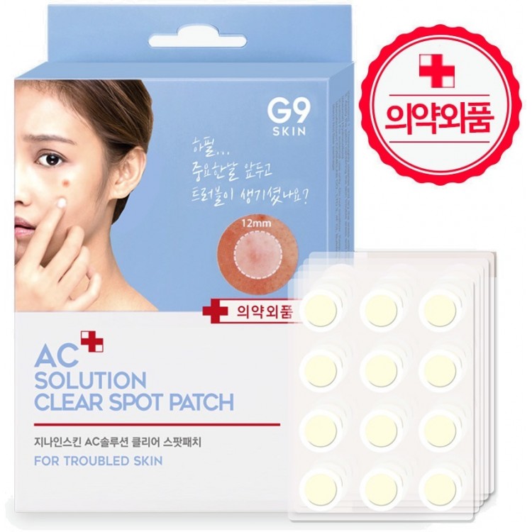 Маска-патч G9SKIN AC SOLUTION ACNE CLEAR SPOT PATCH 8809211653850