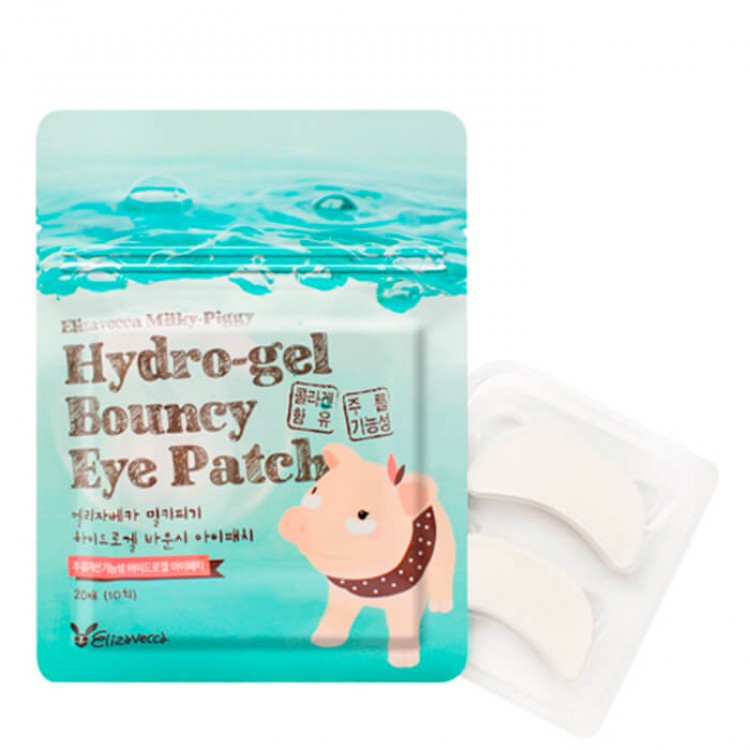 Набор масок-патчей Elizavecca Hydro-gel Bouncy Eye Patch 20шт купить