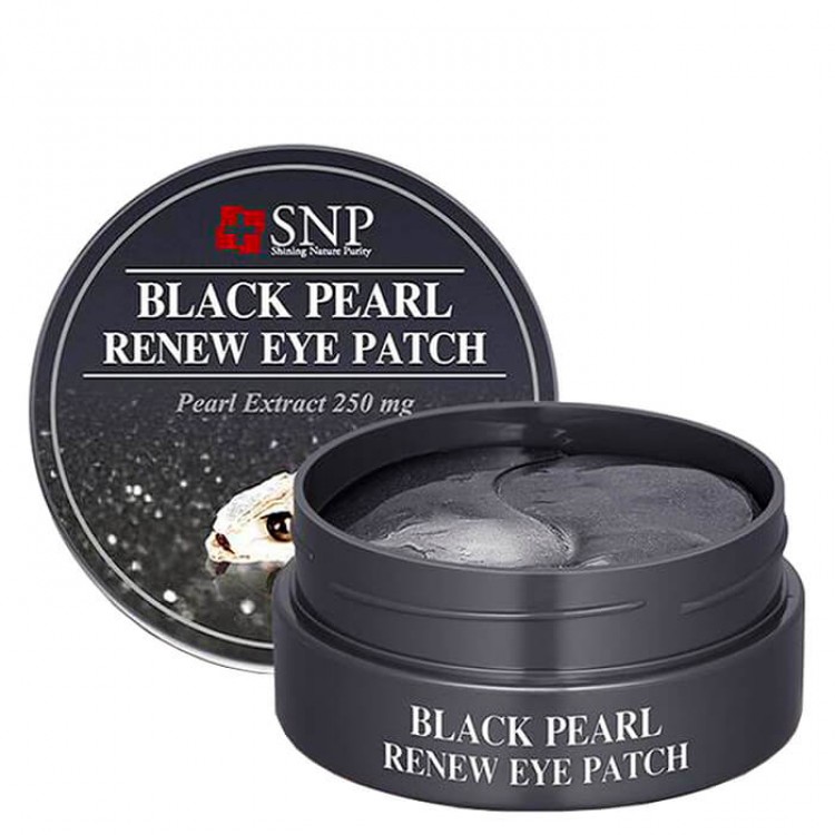Патчи для глаз SNP BLACK PEARL RENEW EYE PATCH (RENEWAL) 1,25гр*60 купить