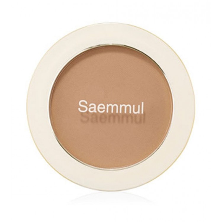 Румяна The Saem Saemmul Single Blusher BR02 Naked Brown(Shading) 5гр