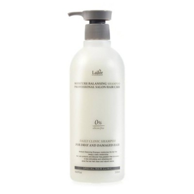 Профессиональный увлажняющий шампунь безсиликоновый LADOR Moisture Balancing Shampoo 530 мл