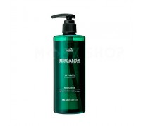 Успокаивающий шампунь с травяными экстрактами против выпадения волос Lador Herbalism Shampoo 400мл