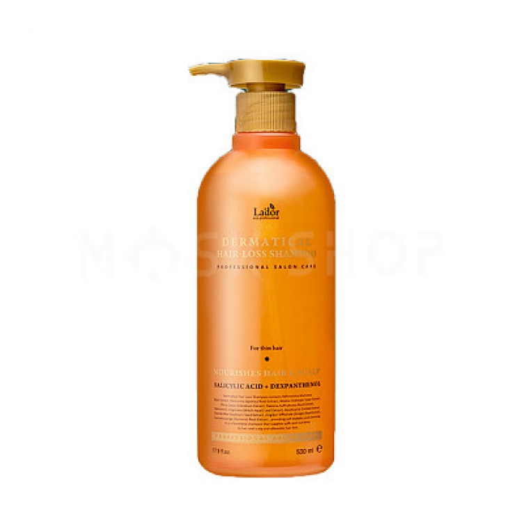 Шампунь против выпадения для тонких волос Lador Dermatical Hair-Loss Shampoo For Thin Hair 530мл купить