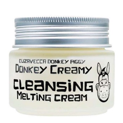 Крем для снятия макияжа очищающий Elizavecca Donkey Creamy Cleansing Melting Cream 100гр