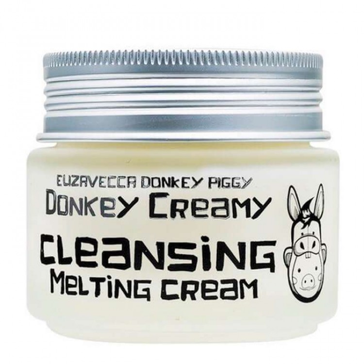 Крем для снятия макияжа очищающий Elizavecca Donkey Creamy Cleansing Melting Cream 100гр купить