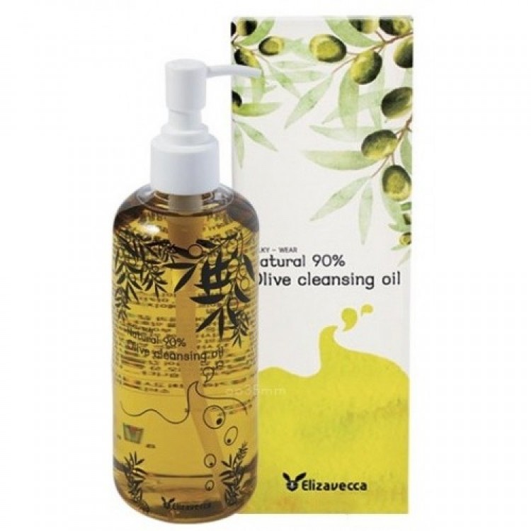 Гидрофильное масло оливы Elizavecca Natural 90% Olive Cleansing Oil 300 мл купить