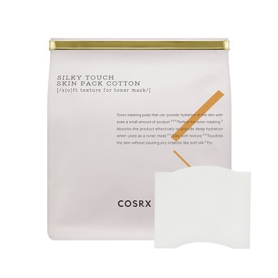 Хлопковые пады COSRX Silky Touch Skin Pack Cotton 80шт