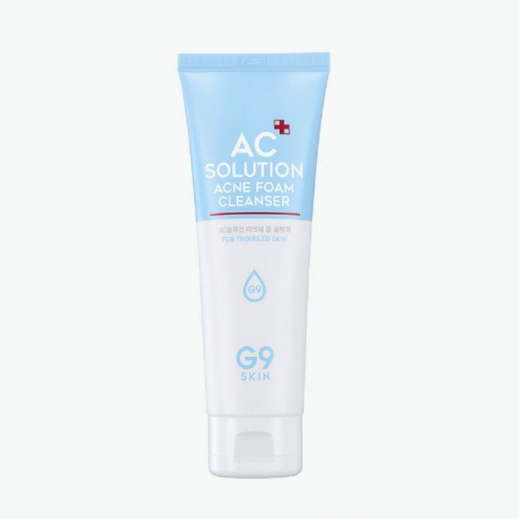 Пенка для умывания G9 AC Solution Acne Foam Cleanser для проблемной кожи, BERRISOM Корея 120 мл купить