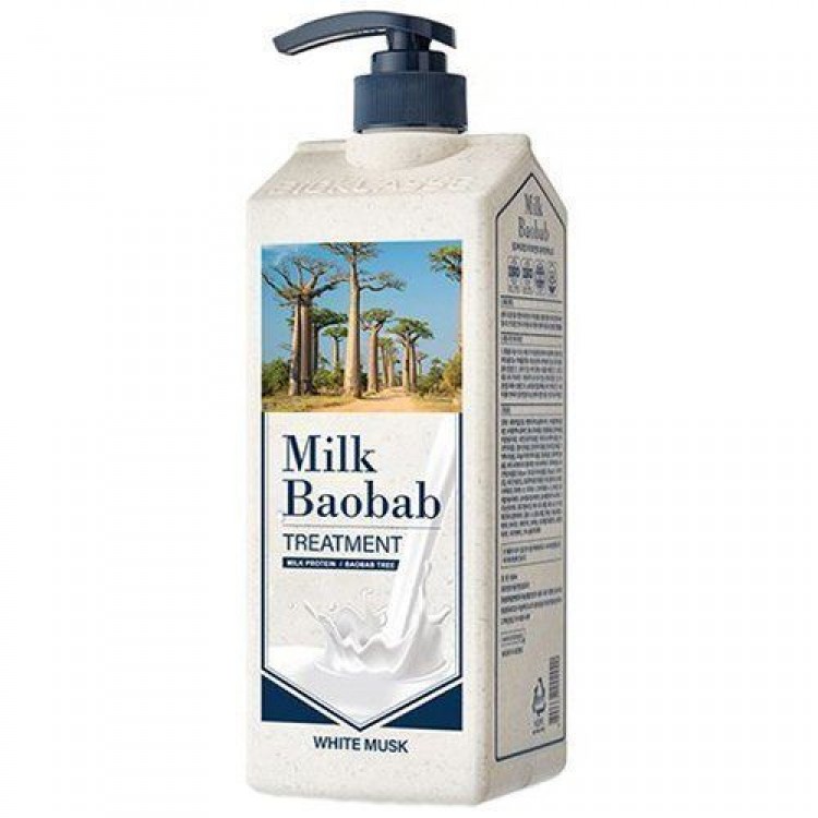 Бальзам для волос MilkBaobab Perfume Treatment White Musk 500мл 8802667002241
