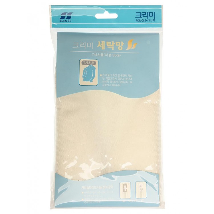 Мешок-сетка для стирки белья (36см) Sungbo Cleamy LAUNDRY NET FOR T-SHIRTS 1шт 8802569101448