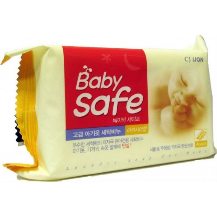 Мыло для стирки детских вещей CJ LION Baby safe с ароматом акации, 190г купить