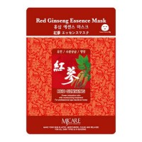Маска тканевая для лица Красный Женьшень Mijin Red Ginseng Essence Mask 23гр