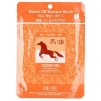 Маска тканевая для лица Конский жир Mijin Horse Oil Essence Mask 23гр