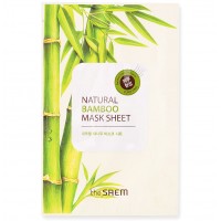 Маска на тканевой основе для лица с экстрактом бамбука The Saem Natural Bamboo Mask Sheet 21мл