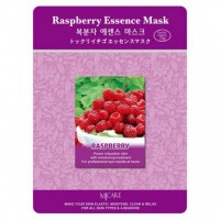 Маска тканевая для лица Малина Mijin Raspberry Essence Mask 23гр