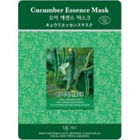 Маска тканевая для лица Огурец Mijin Cucumber Essence Mask 23гр