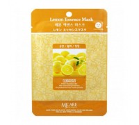 Маска тканевая для лица Лимон Mijin Lemon Essence Mask 23гр 8809220801730